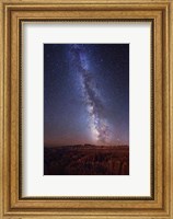 Framed Milky Way over Bryce Canyon