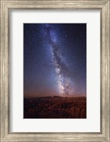 Framed Milky Way over Bryce Canyon