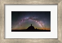 Framed Rooster Butte Pano