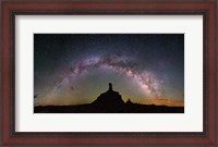 Framed Rooster Butte Pano