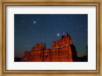Framed Stars over the Fortress - Bryce Canyon