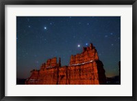 Framed Stars over the Fortress - Bryce Canyon