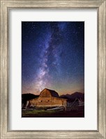 Framed Stars Moulton Barn