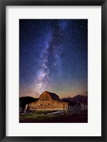 Framed Stars Moulton Barn