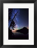 Framed Stars over Jenny Lake