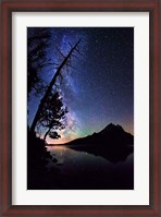 Framed Stars over Jenny Lake
