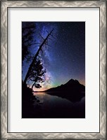 Framed Stars over Jenny Lake