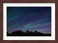 Framed Stars over Teton Range