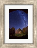 Framed Stars over the Organ Zion