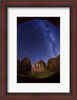 Framed Stars over the Organ Zion