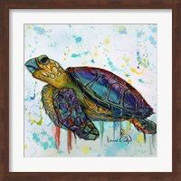 Framed Sea Turtle