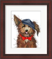 Framed Doggy in a Hat