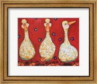 Framed 3 Ducks