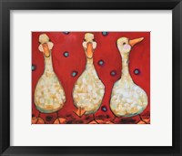 Framed 3 Ducks