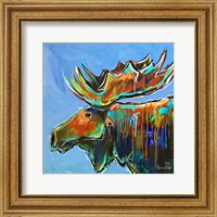 Framed Moose