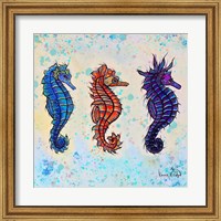 Framed Seahorses