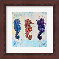 Framed Seahorses