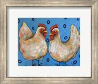 Framed Hens