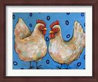 Framed Hens