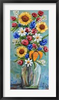 Framed Flower Vase