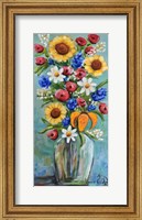 Framed Flower Vase