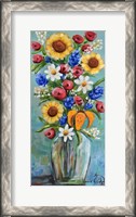 Framed Flower Vase