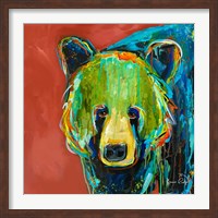 Framed New Black Bear