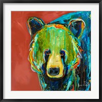 Framed New Black Bear