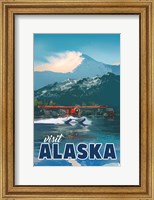 Framed Visit Alaska