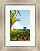 Framed Visit Iowa