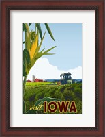Framed Visit Iowa
