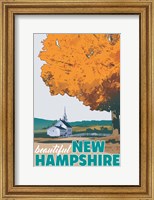 Framed Beautiful New Hampshire