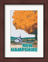 Framed Beautiful New Hampshire