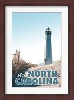 Framed Visit North Carolina