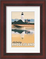 Framed Charming Rhode Island