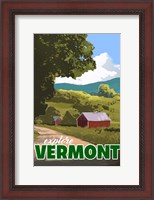 Framed Explore Vermont