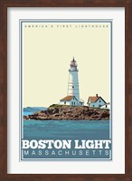 Framed Boston Light Mass