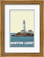 Framed Boston Light Mass