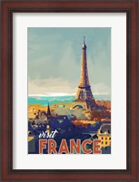 Framed Paris France