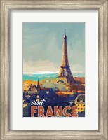 Framed Paris France