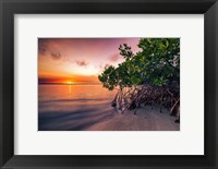 Framed Sunset Over the St. Lucie River