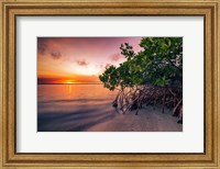 Framed Sunset Over the St. Lucie River