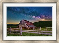 Framed Milky Way Over Boxley Valley