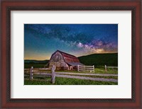 Framed Milky Way Over Boxley Valley