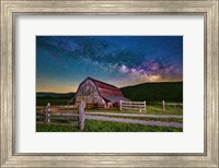 Framed Milky Way Over Boxley Valley