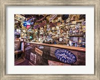 Framed Luckenbach Bar