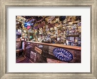 Framed Luckenbach Bar