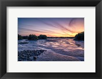 Framed Low Tide At Cedar Key