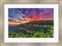 Framed Cloudland Canyon Sunrise