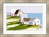 Framed Cottages By The Sea